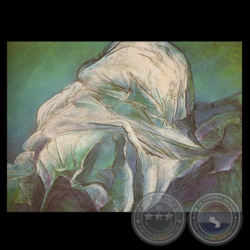 DES-VESTIDOS, 1995 - Acrílico sobre cartón de GILDA MARTÍNEZ YARYES